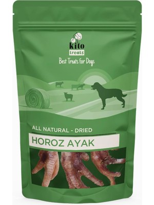 Braventa Collection Horoz Ayak Çiğnemelik Köpek Ödül MAMASI%100 Doğal, Glutensiz, Organik 100 gr (Dog Treat)