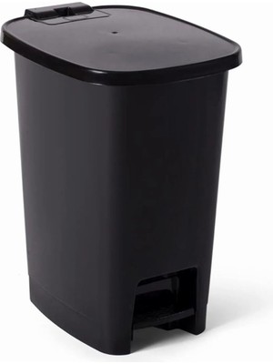 Braventa Collection Miss Collection Lüx Serisi Pedallı 25 Litre Çöp Kovası Siyah