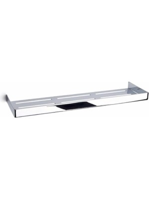 Braventa Collection System Banyo Krom Duş Rafı Krom Renk 50X100X400 mm Beyaz Tek Ebat BA3003 043 Cr