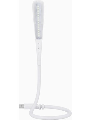 Braventa Collection Kyrotech 3 Mod Seviyeli Dokunmatik USB LED Masa Çalışma Kitap Okuma Lambası Pc Gece Lambası Beyaz 14