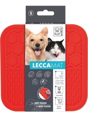 Braventa Collection M-Pets Lecca Sıvı Ödül Matı Kırmızı (S)