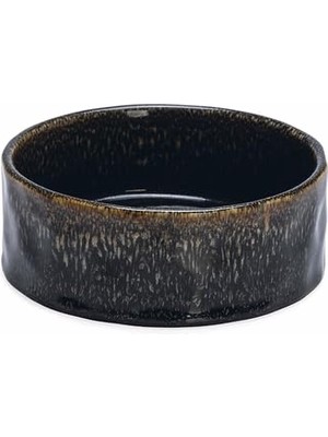 Braventa Collection Köpek Mama Su Kabı, Seramik, Siyah, 16CM, 800ML