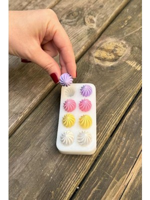 Braventa Collection Rufus Concept Beze Yedili Silikon Mum Kalıbı