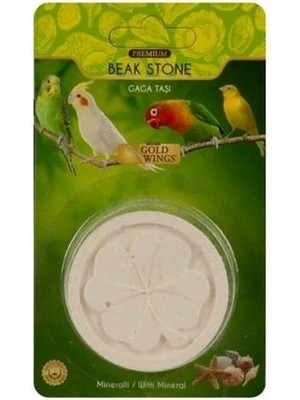 Braventa Collection Gold Wings Premium Kuşlar Için Mineralli Kalsiyumlu Gaga Taşı