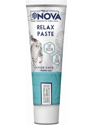 Braventa Collection Mycat Nova Relax Kediler Için Sindirim Destekleyici Paste 100GR