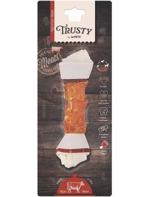 Braventa Collection M-Pets Extra Beef Düğümlü Kemik 100GR/20,3CM