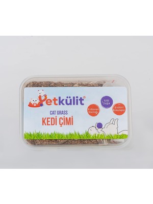 Braventa Collection Petkülit Kedi Çimi - Şeffaf