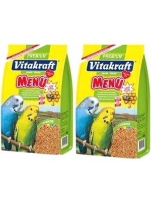 Braventa Collection Vitakraft 1000GR Muhabbet Menu Premium 2X1000 gr