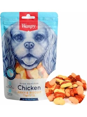 Braventa Collection Bisküvi Üzeri Tavuk Sargılı Köpek Ödülü 100 gr