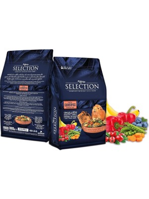 Braventa Collection Myyem Selection Yaban Mersini Kırmızı Biber ve Kuşburnu Takviyeli Guıneapıgs Yemi 750GR