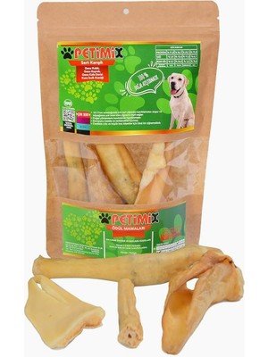 Braventa Collection Karışık-Sert Çiğneme Kemikleri Köpek Ödül Maması 170G (Dana Kulak, Dana Kuyruk Kemiği, Dana Kafa Der