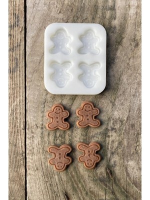Braventa Collection Rufus Concept Ginger Bisküvi Mum Kalıbı (Silikon)