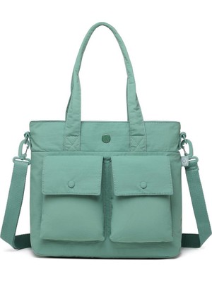 Smart Bags Mikro Poly Kumaş Büyük Boy Kadın Omuz Çantası 3345