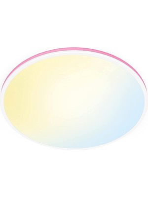 Braventa Collection Ayarlanabilir Beyaz ve Renkli Rune Tavan Lambası (2100 Lm), LED Lamba, 16 Milyon Renk Veya Sıcak Ila