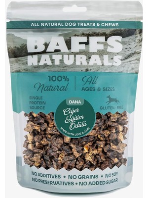 Braventa Collection Baffs Naturals Dana Mini CIĞER%100 Doğal Köpek Ödül Maması 100 gr