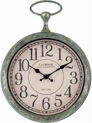 Braventa Collection La Crosse 404-3828 9 Inç Cep Saati Kuvars Duvar Saati, Yeşil