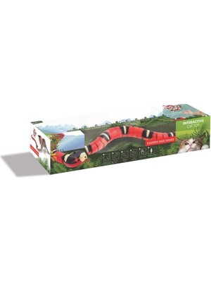 Braventa Collection M-Pets Sneaky Snake Interaktif Kedi Oyuncağı