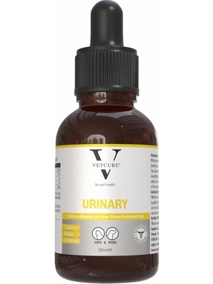 Braventa Collection Vetcure Urinary Kedi ve Köpek ve Kronik Idrar Yolu Sağlığı Destekleyici Likit 50 ml