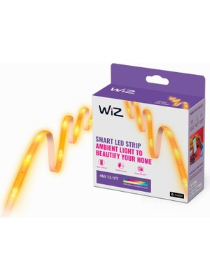 Braventa Collection Ayarlanabilir Beyaz ve Renkli LED Şerit, 4 M, Type-C, 16 Milyon Renk, Wlan Üzerinden Uygulama/ses Il