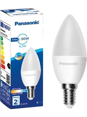 Braventa Collection Panasonic LED E14 6,5W 630LM 6500K Kelvin-Beyaz Işık