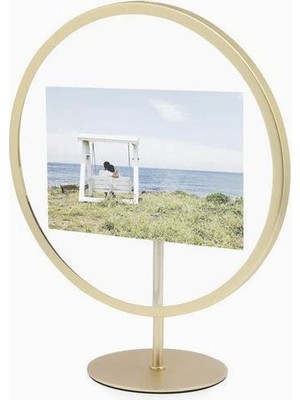 Braventa Collection Umbra Resim Çerçevesi, Mat Pirinç, 10 x 15 cm