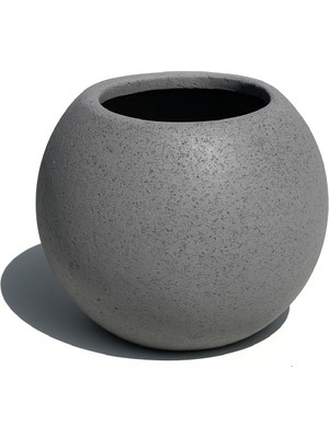 Hobi Tarım Beton Küre Saksı 27X30CM