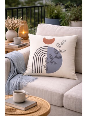 Evdek Çift Tarafı Baskılı Kırlent Kılıfı 6EBD23