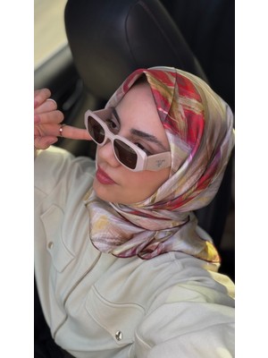 La Boutique Yeni Sezon Twill Ipek Eşarp 2525-05