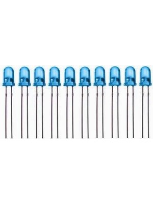 Braventa Collection Sanec 5 mm Mavi LED - 10 Adet