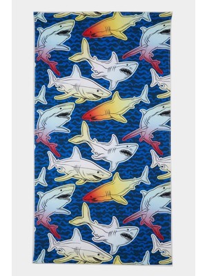 Braventa Collection Erkek Çocuk Baskılı Plaj Havlusu