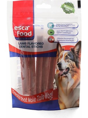 Braventa Collection Esca Food Dental Çubuk Kuzu Eti Aromalı 100 Gram Köpek Ödül Maması