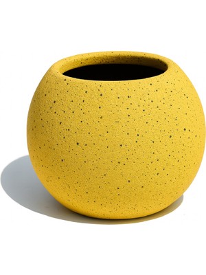 Hobi Tarım Beton Küre Saksı 27X30CM
