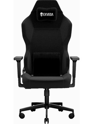 Braventa Collection Exvega Andromeda 2025 Masajlı Koltuğu Dokuma Kumaş (Siyah)