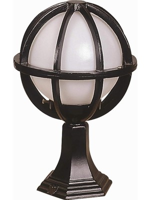 Braventa Collection Avonnı BSU-68078-BSY-KOP Siyah Elektrostatik Toz Boyalı Dış Mekan Aydınlatma, E27, Aluminyum, Poliet