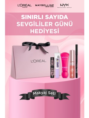 L'Oréal Paris L'oreal Paris Sevgililer Günü Hediyesi, Makyaj Favorilerinden Oluşan Hediye Kutusu