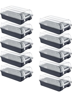 Braventa Collection 10'lu Set Erkek Antrasit Ayakkabı