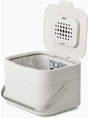 Braventa Collection Joseph Joseph 30015 Stack 4 Organik Atık Kabı, Plastik, 23,5 x 19,7 x 16,1 Cm, 23.5X19.7X16.10000000