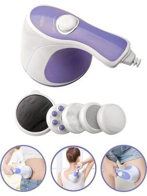 Mey İthalat Super Tone Çok Fonksiyonlu 5 Başlıklı Masaj Aleti