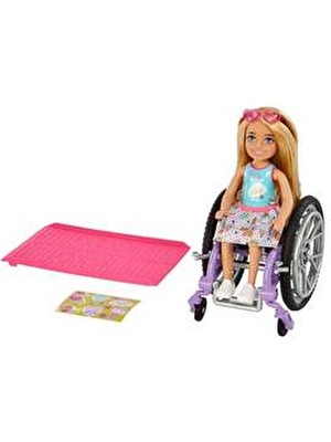 Barbie Chelsea Bebek ve Tekerlekli Sandalyesi HGP29