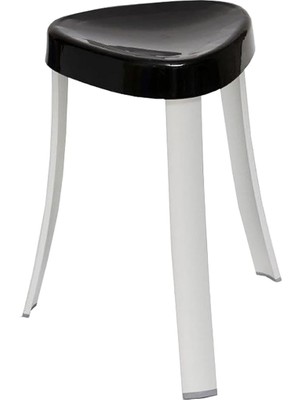 Braventa Collection Banyo Taburesi Alu. Siyah M-KV16-06