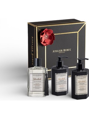 UltraMint Sıvı Sabun, Vücut Losyonu ve Daha Fazla ile Şık Banyo Seti