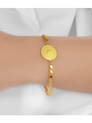 Kuyumcu Nurettin 4,20 gr (Gram) Çeyrekli Istanbul Pullu Künye 22 Ayar Altın