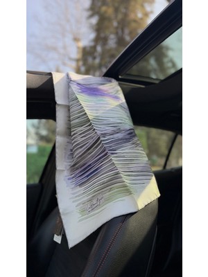 La Boutique Yeni Sezon Twill Ipek Eşarp 2519-05