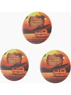 Braventa Collection Parti Çocuk Cadılar Bayramı Magnet Açacak