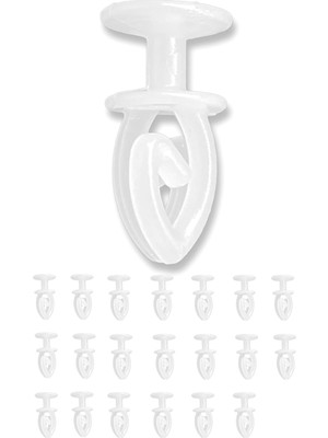 Braventa Collection Orret Home 60 Adet Geçmeli Perde Korniş Düğmesi – Dikiş Gerektirmeyen Perde Asma ve Geçirme Aparatı,