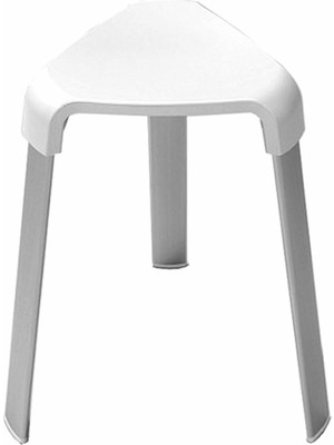 Braventa Collection Banyo Taburesi Alu. Beyaz M-KV17-01