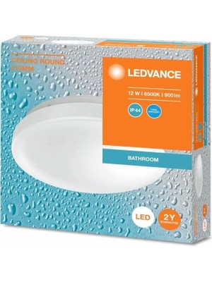 Braventa Collection - Ledvance 12W LED Plafonyer 6500K Beyaz Işık - Tavan Armatür Banyo Lambası