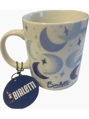 Braventa Collection - Desenli Kahve Kupası (Mavi)