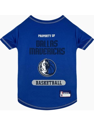 Braventa Collection Pets Sevimli Köpek Tişörtü, X-Small - Basketbol Takımı Logolu Nba Dallas Mavericks Köpek ve Kedi Göm