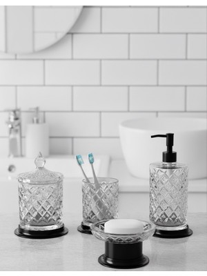 UltraMint Şık ve Zarif Siyah Taşlı Takım Seti, Günlük ve Özel Günler Için Mükemmel